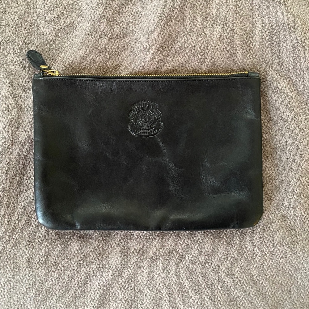 COPY - Ghurka leather pouch